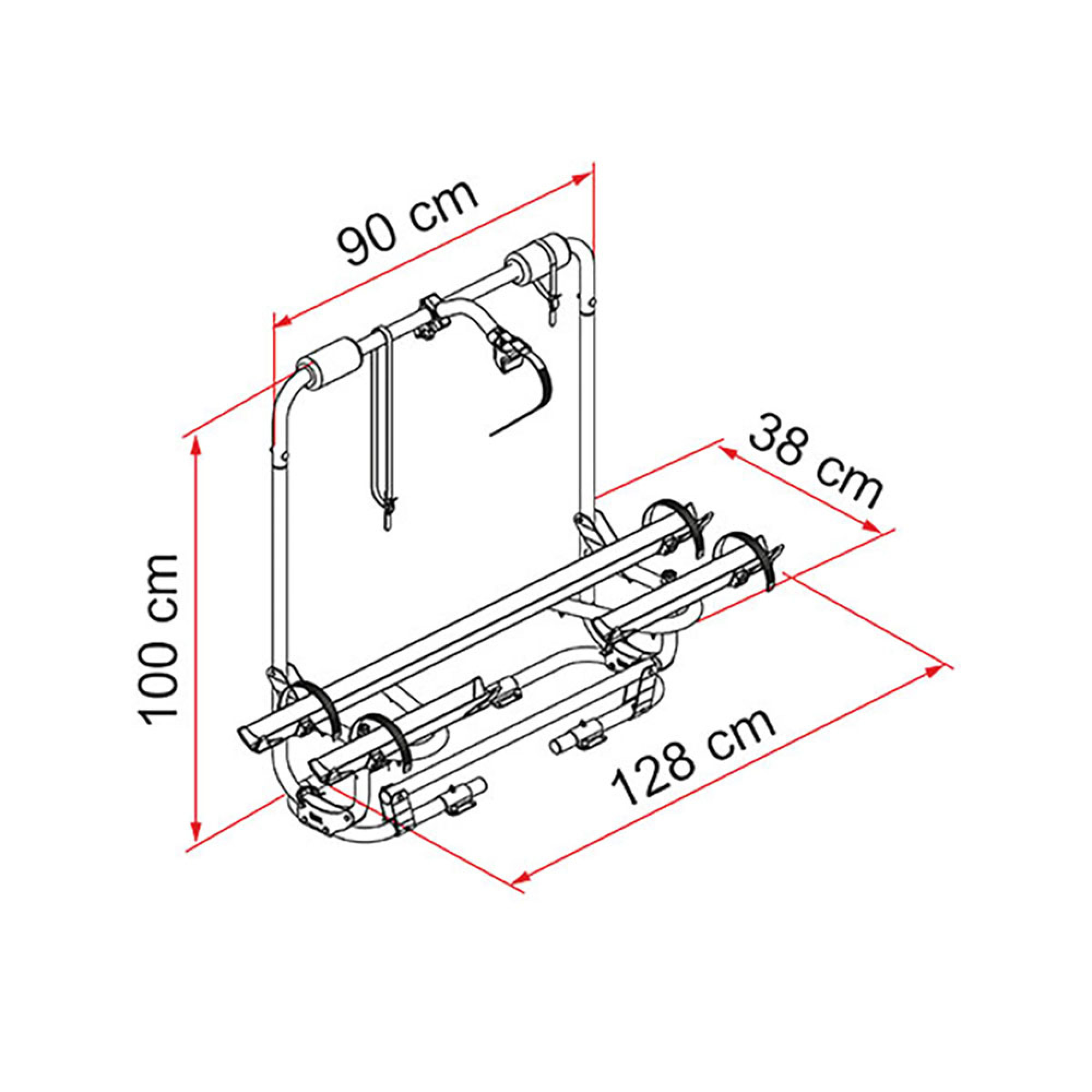 Carry-Bike - Caravan XL A Pro 200 / Black 2