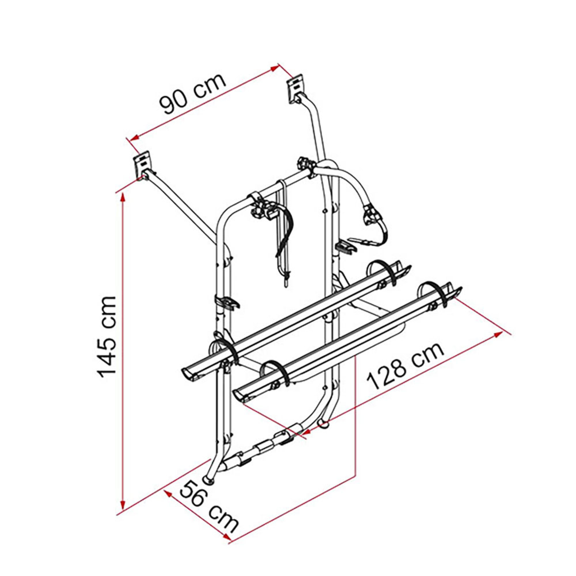Carry-Bike VW T5 - Black 2