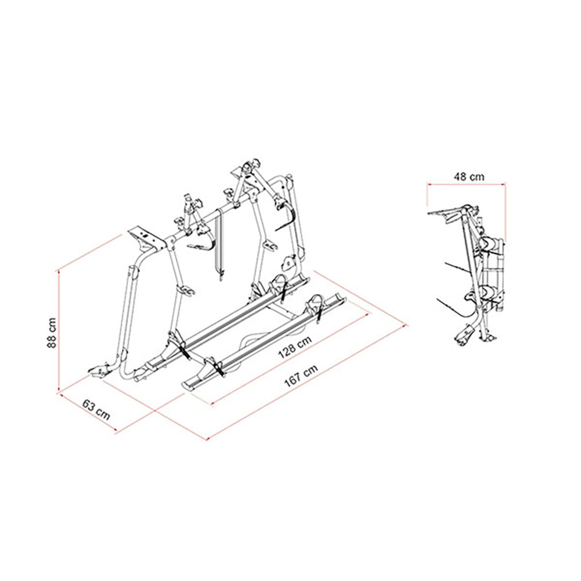 Carry-Bike - VW T6 Pro / Deep Black 2