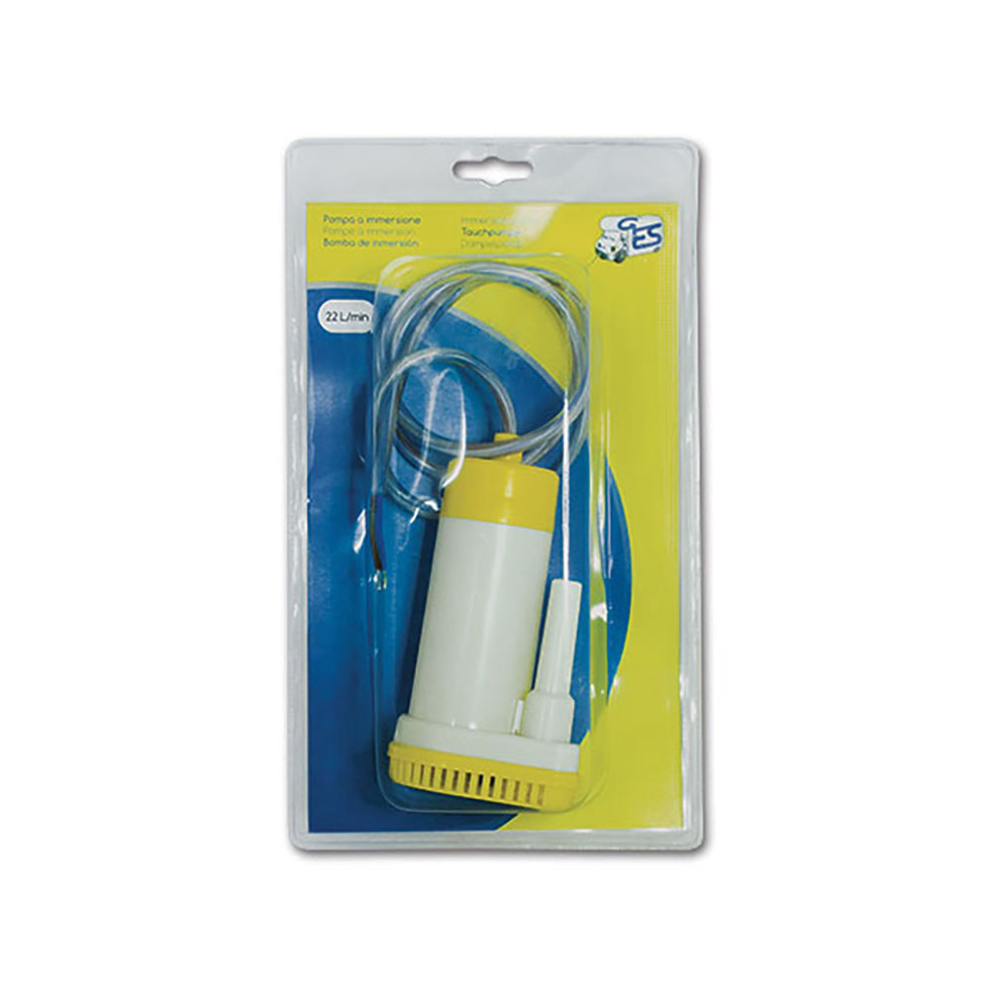 Pompa ad immersione • 22 L/min • blister 1