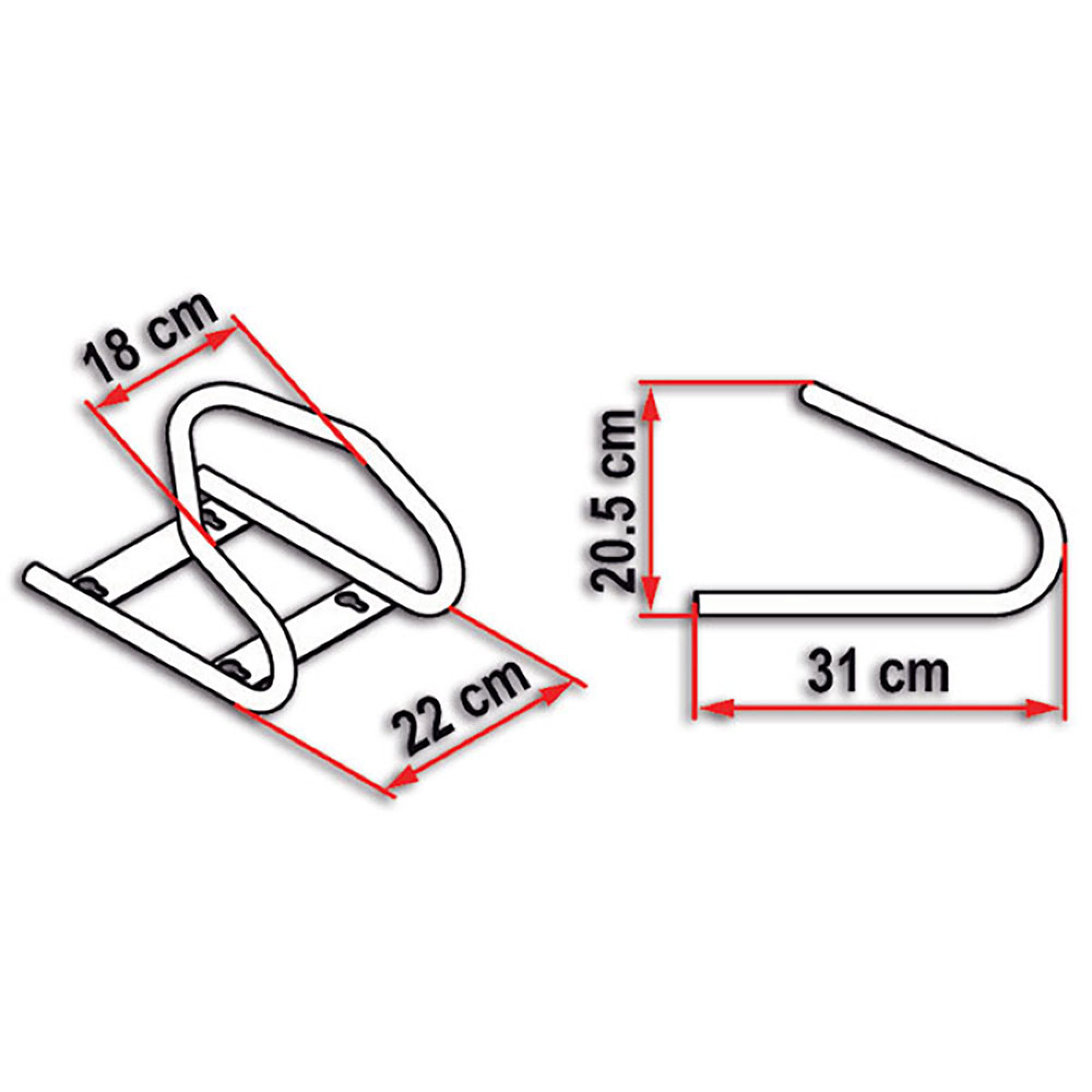 Moto Wheel Chock Front 3
