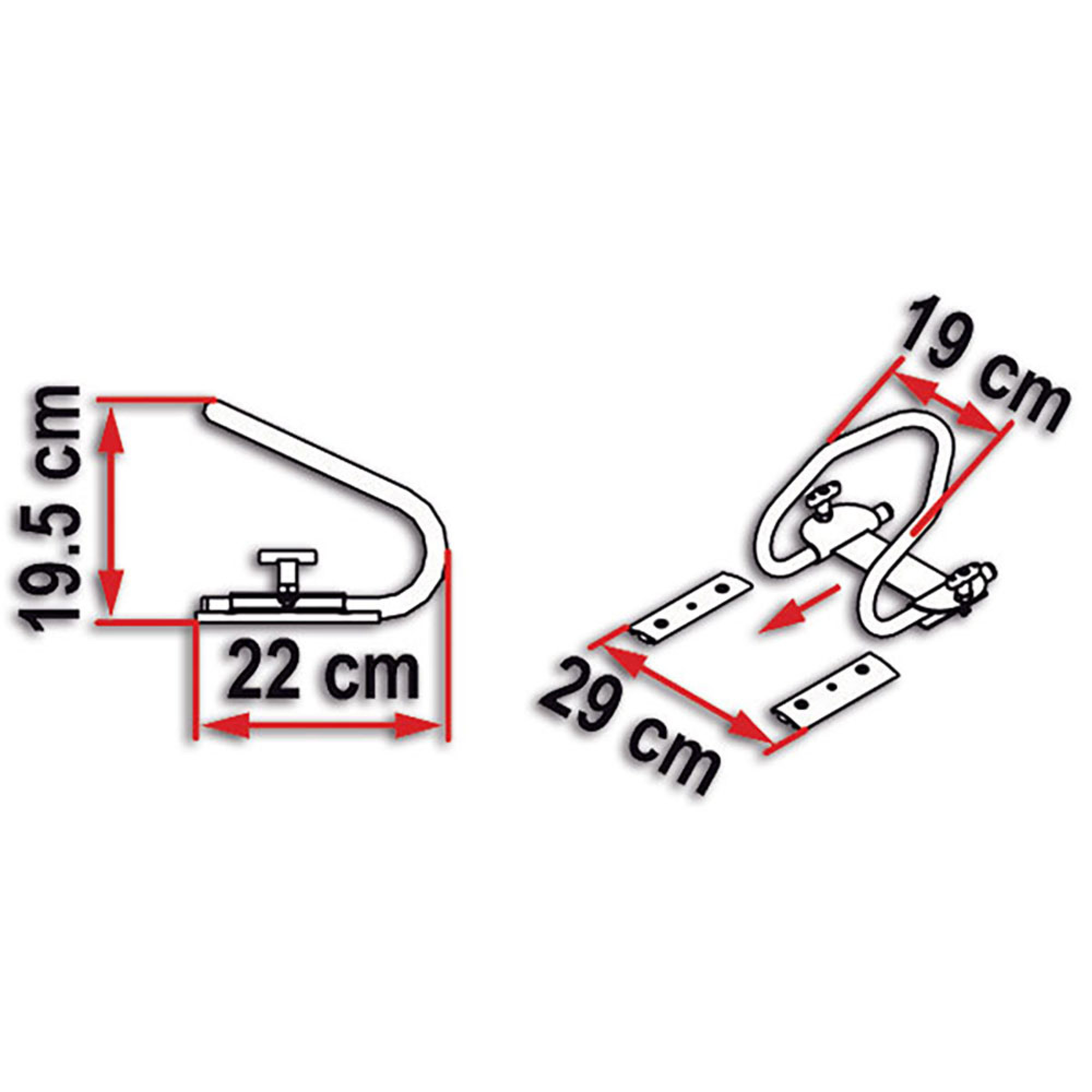 Moto Wheel Chock Rear 3