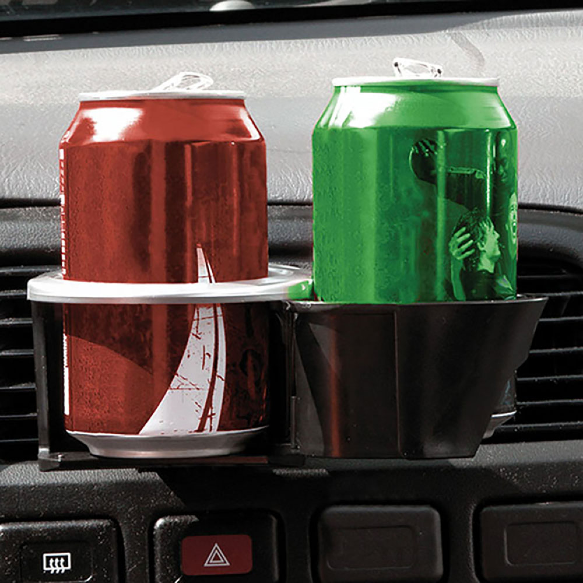 Portabevande doppio con fissaggio a clip 3