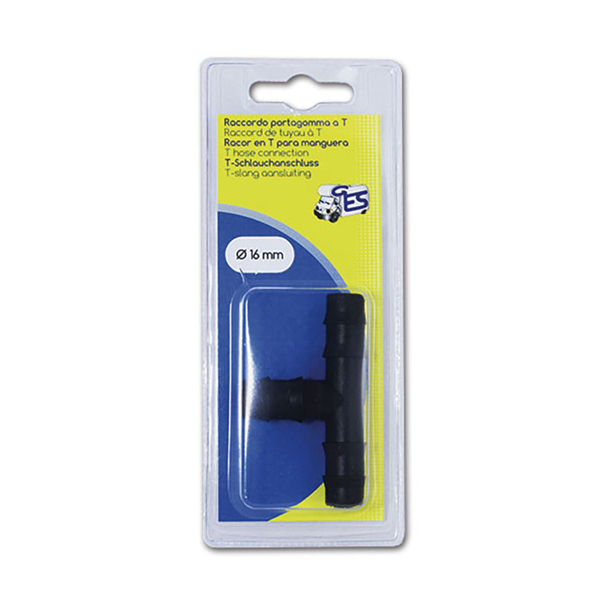Manicotto a T • Ø 16 mm • blister 1