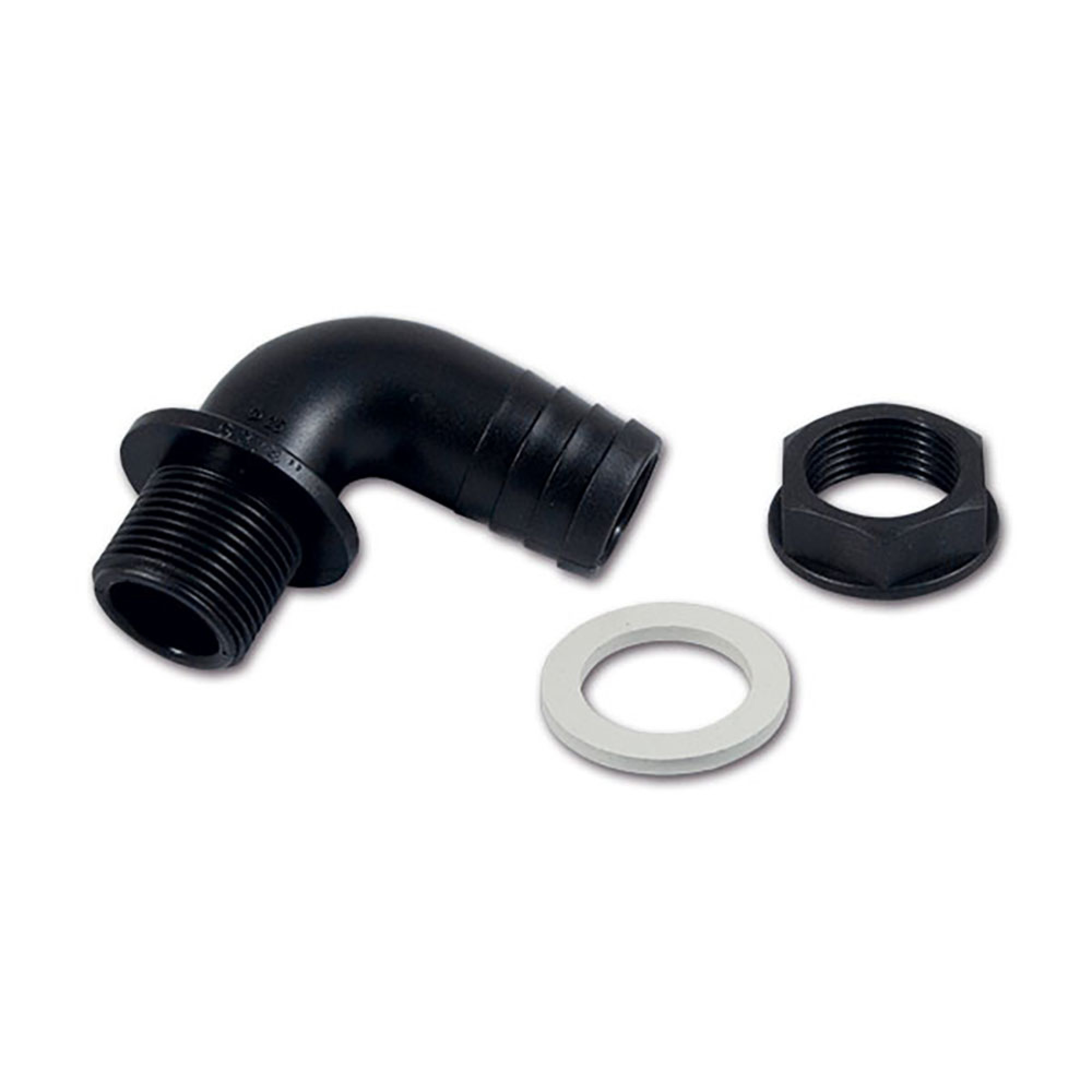 Kit raccordo curvo maschio • F 3/4" • D Ø 25 mm • blister 2