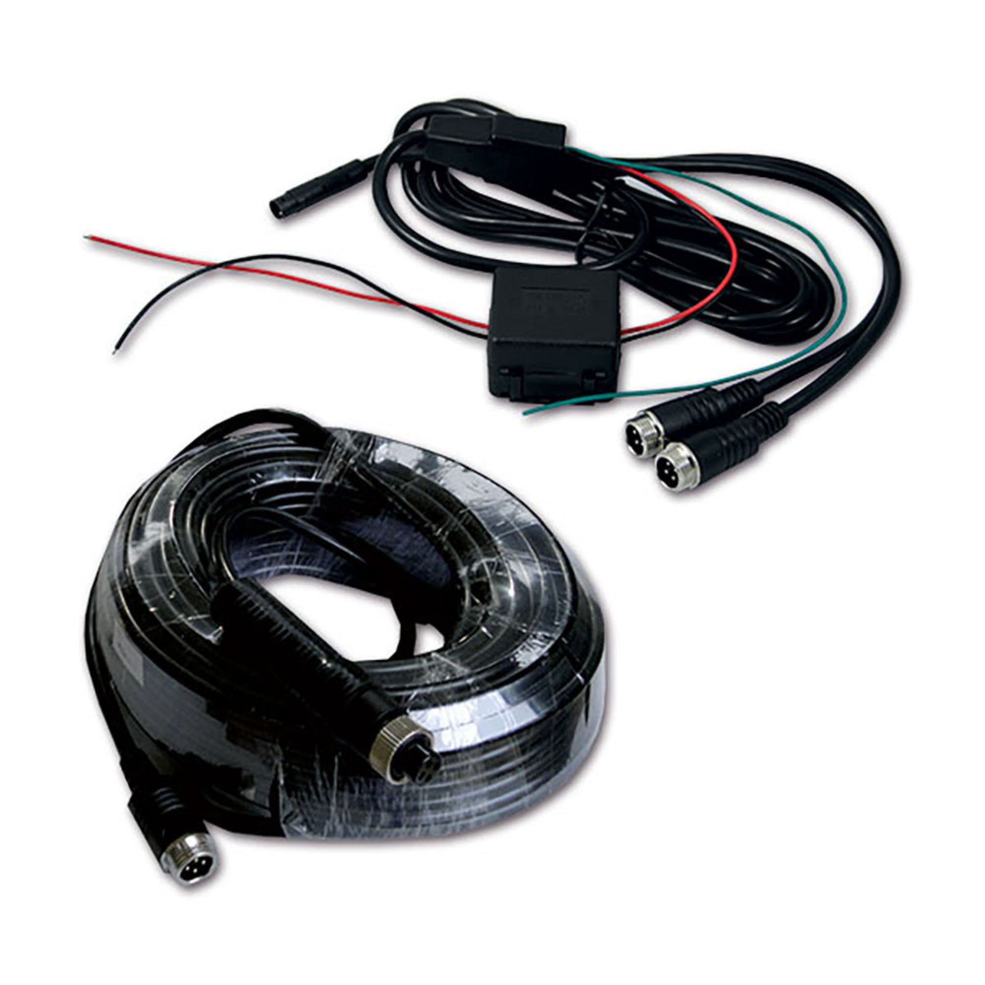 Monitor LCD 7" per due retrocamere 2