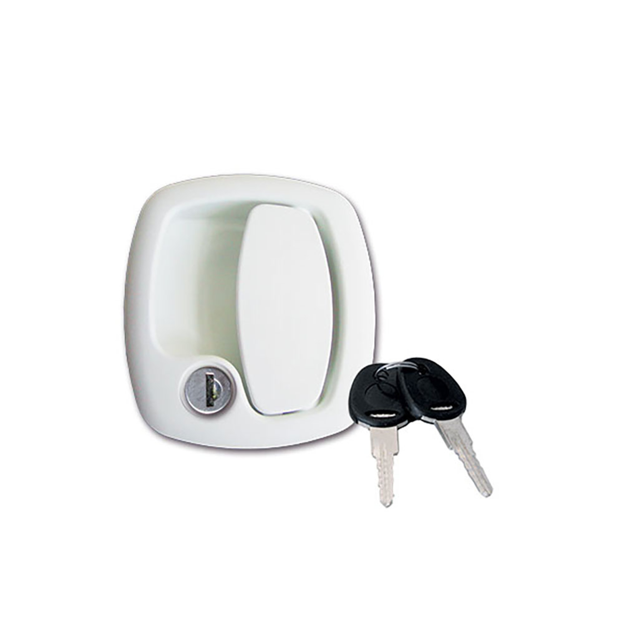 Maniglia esterna 1200 bianca - blister 2