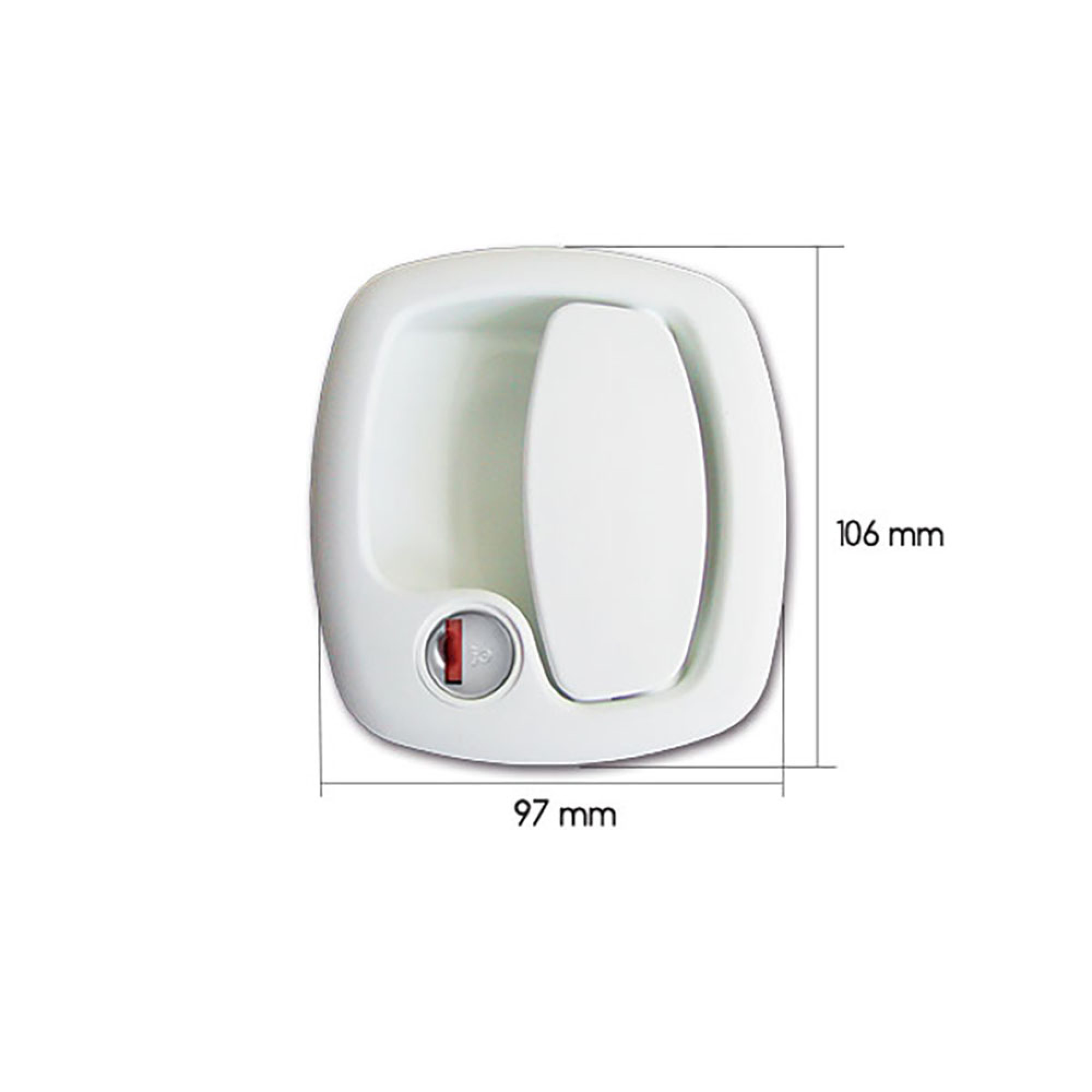 Maniglia esterna 1200 Zadi- blister 3