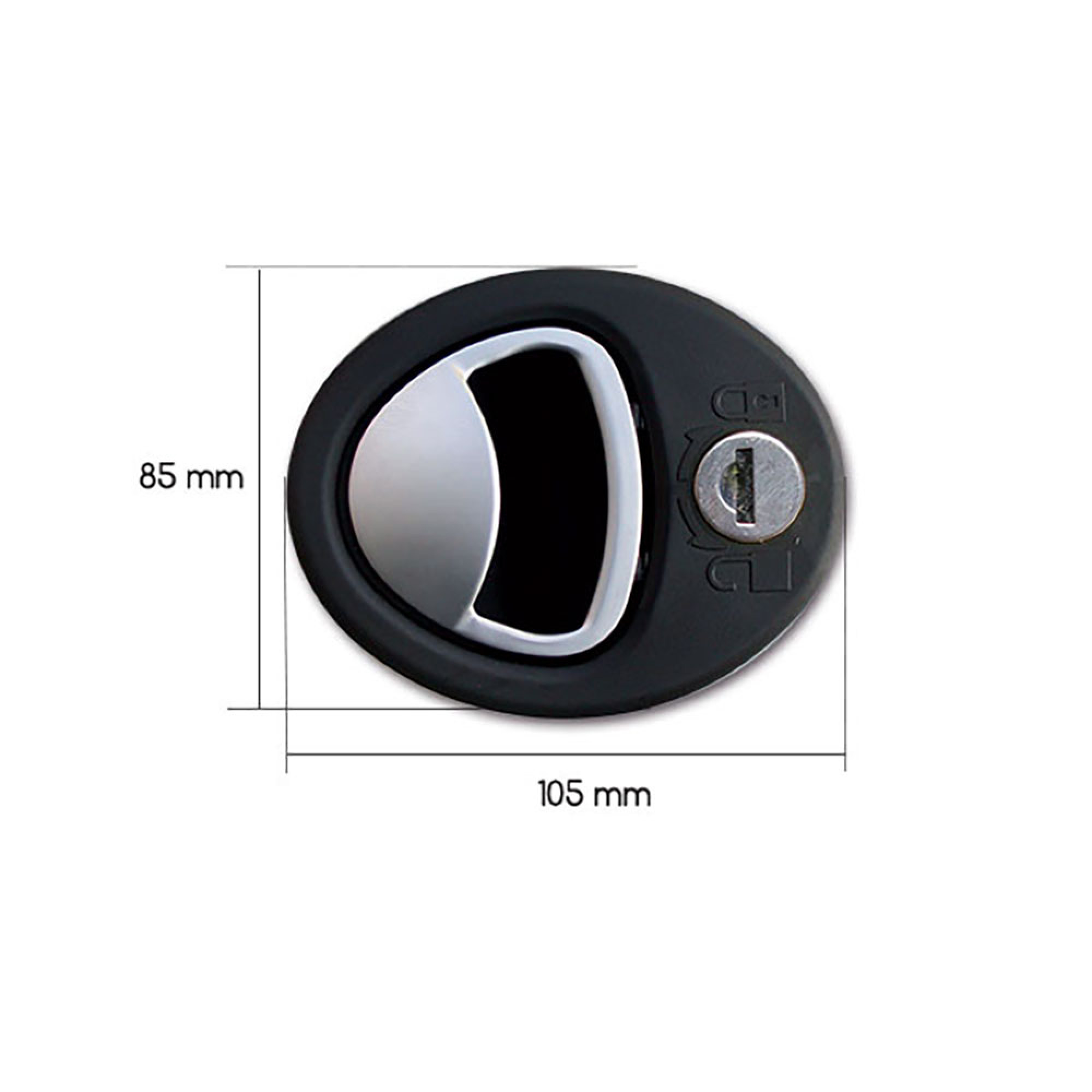 Serratura completa Magic in blister 3