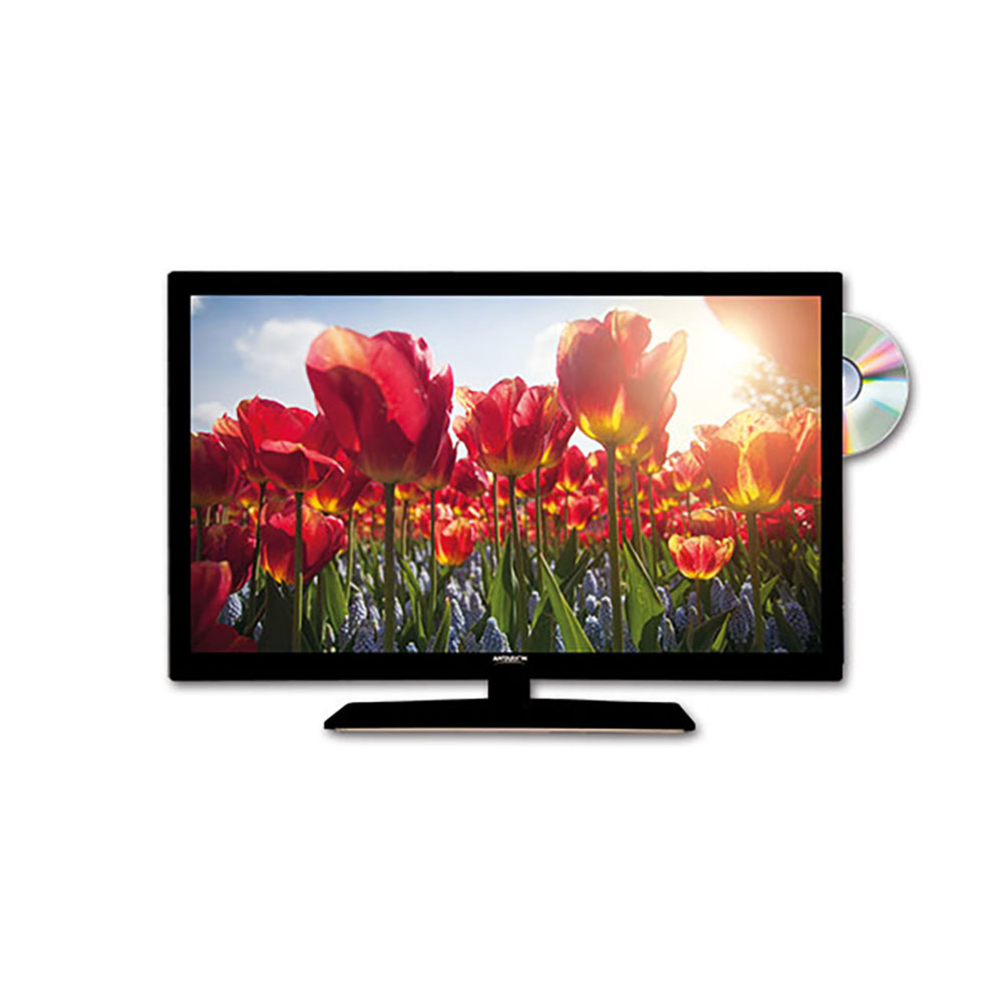 TV LED 22" con DVB-T2 HEVC e DVD 1