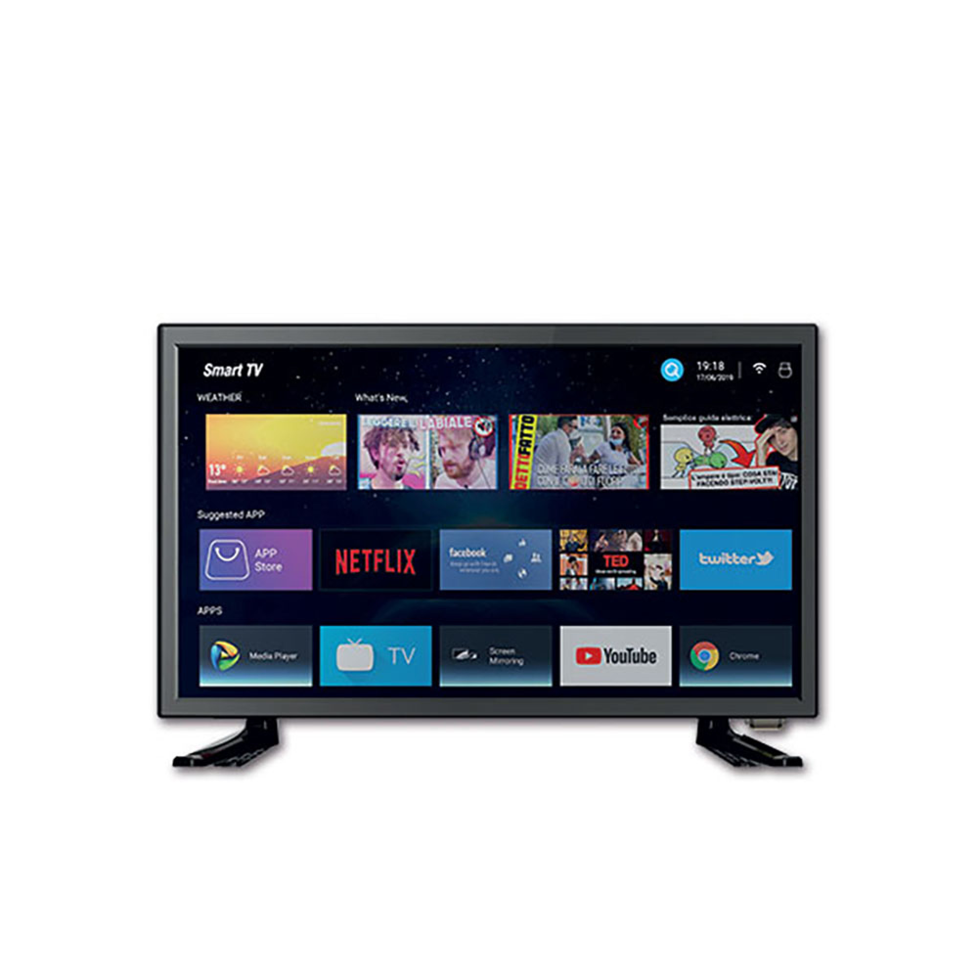 Smart TV LED Android  22" 1