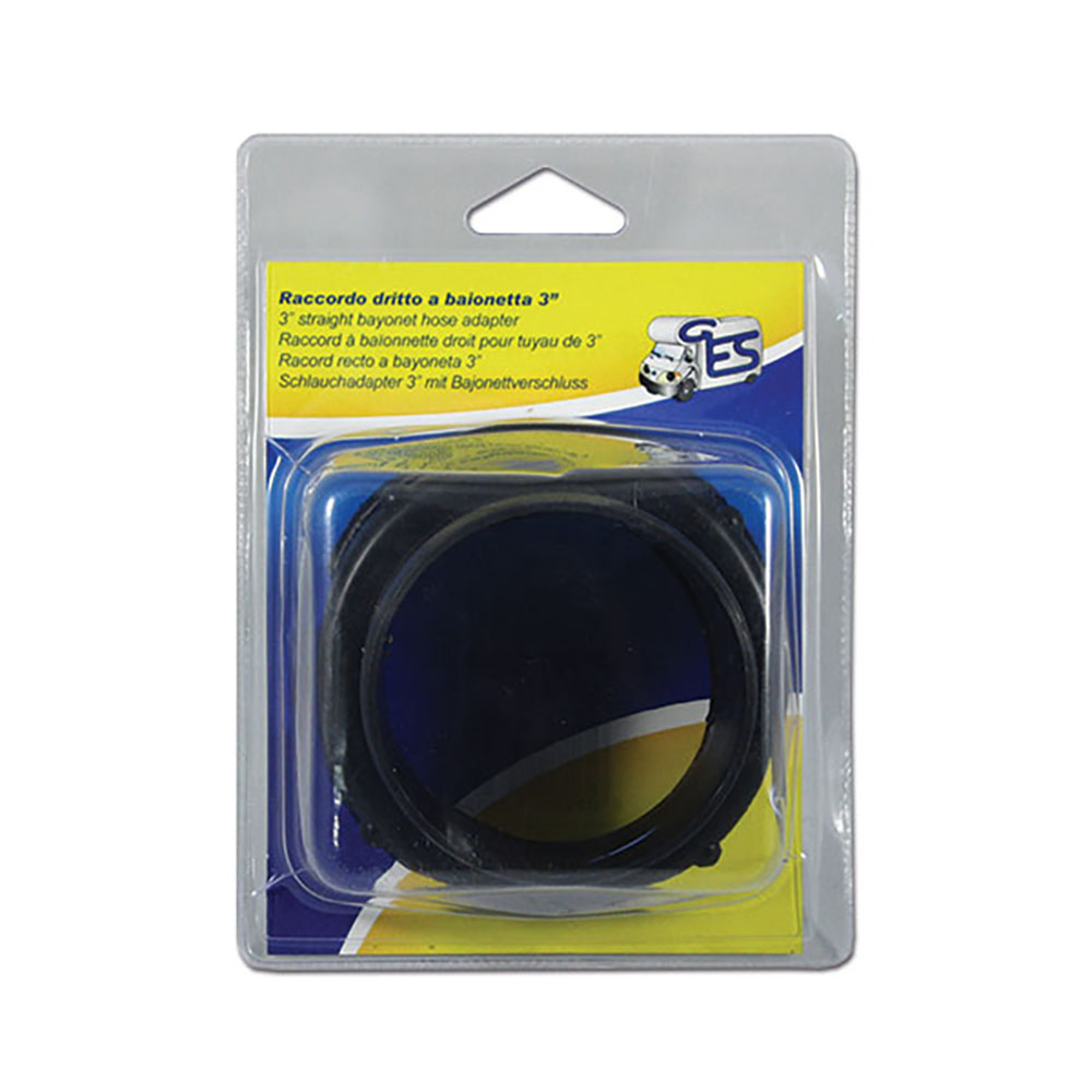 Attacco a baionetta dritto 3" • blister 1