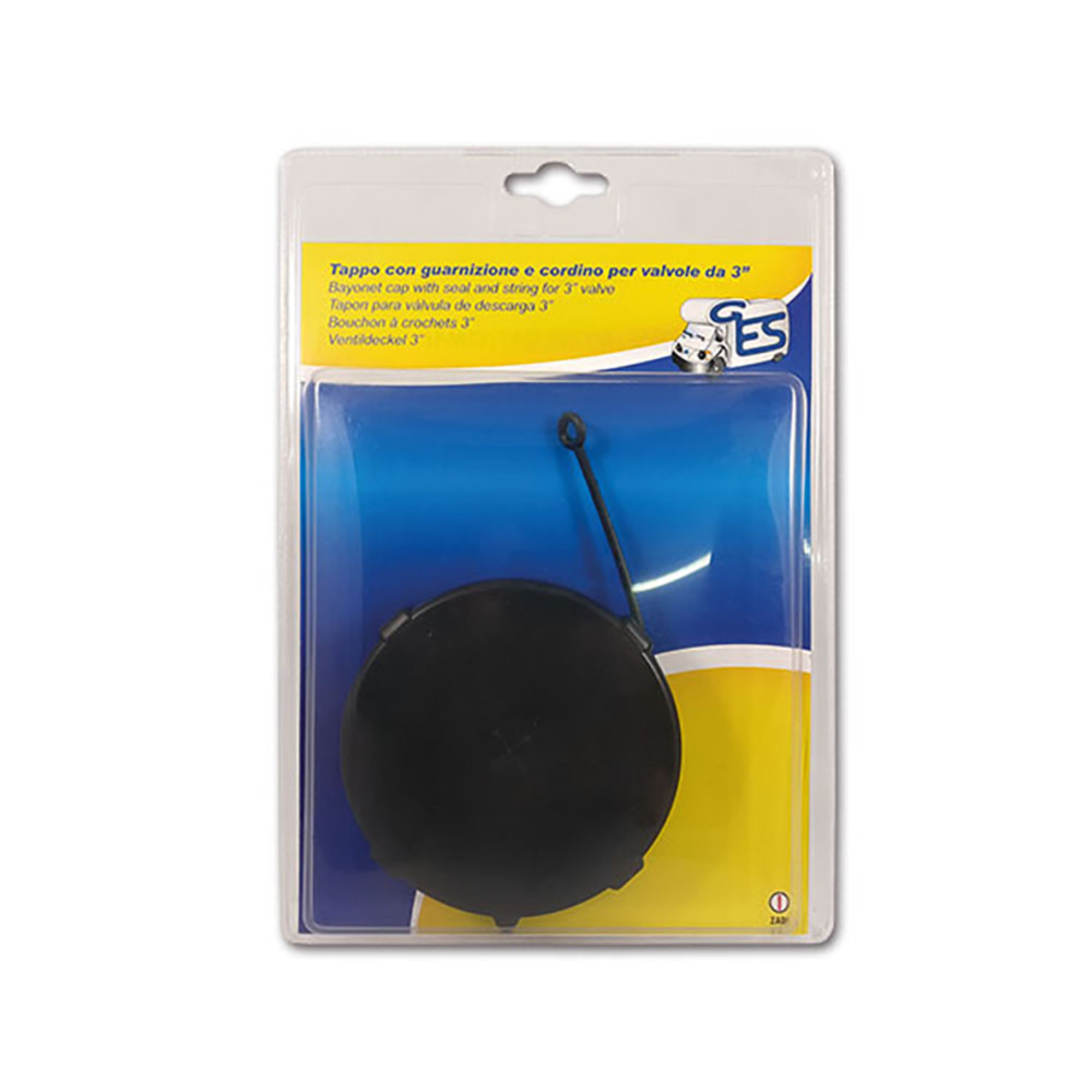 Tappo per valvola 3" Zadi • blister 1