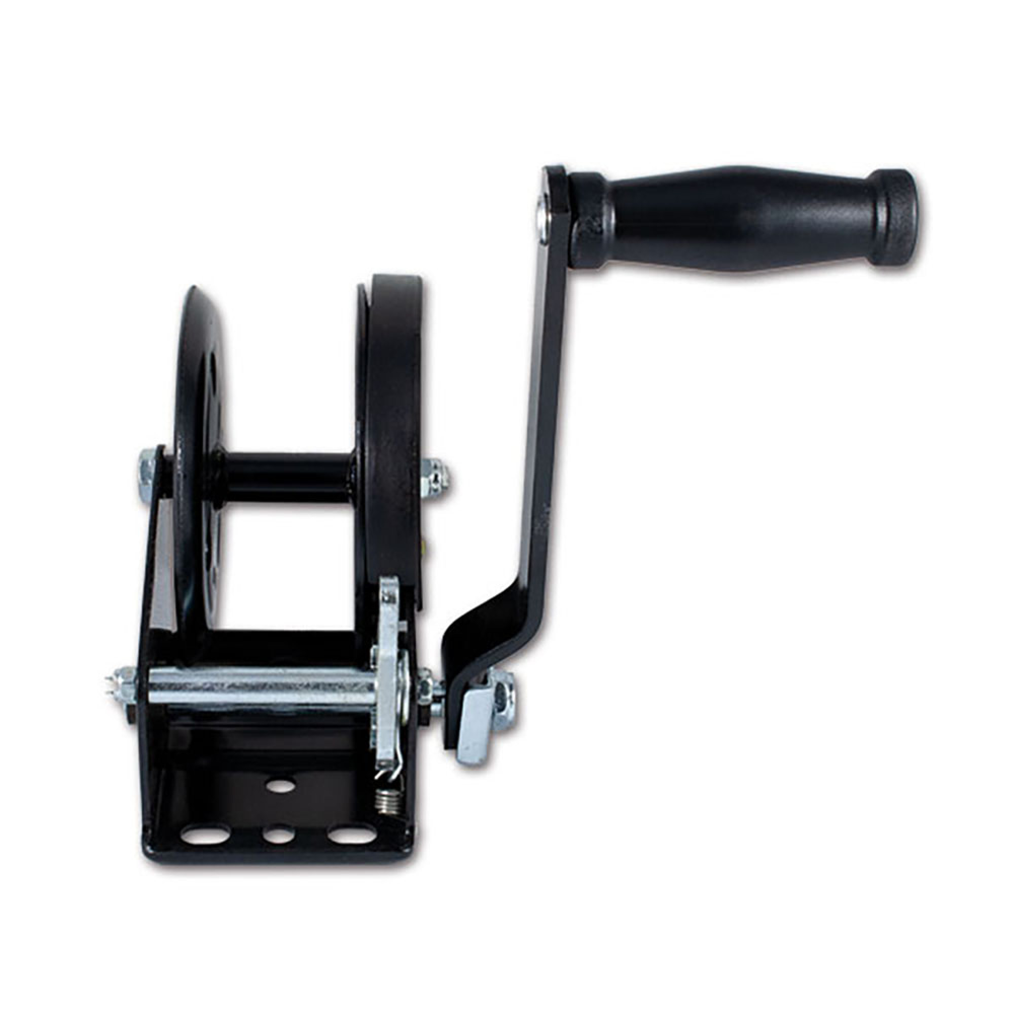 Verricello manuale nero 540kg senza cavo 2