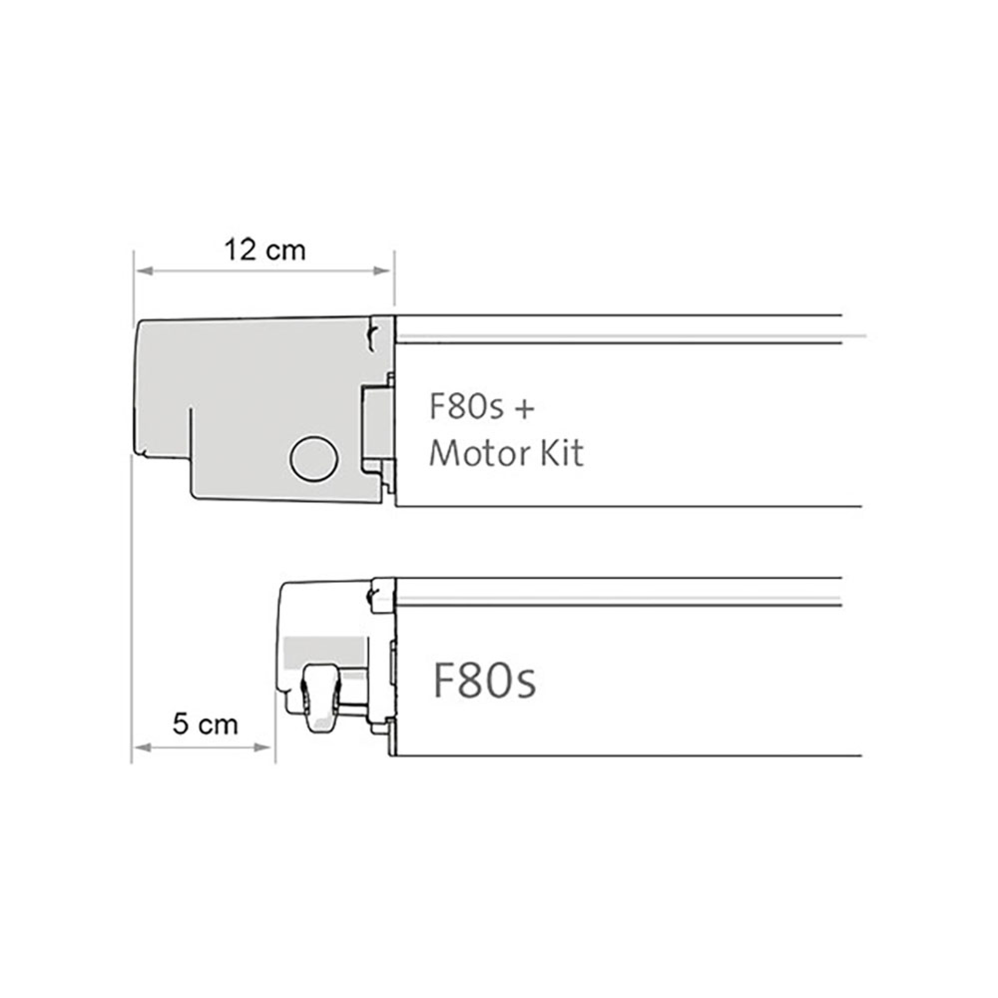 Motor Kit Compact F80s - Deep Black 3