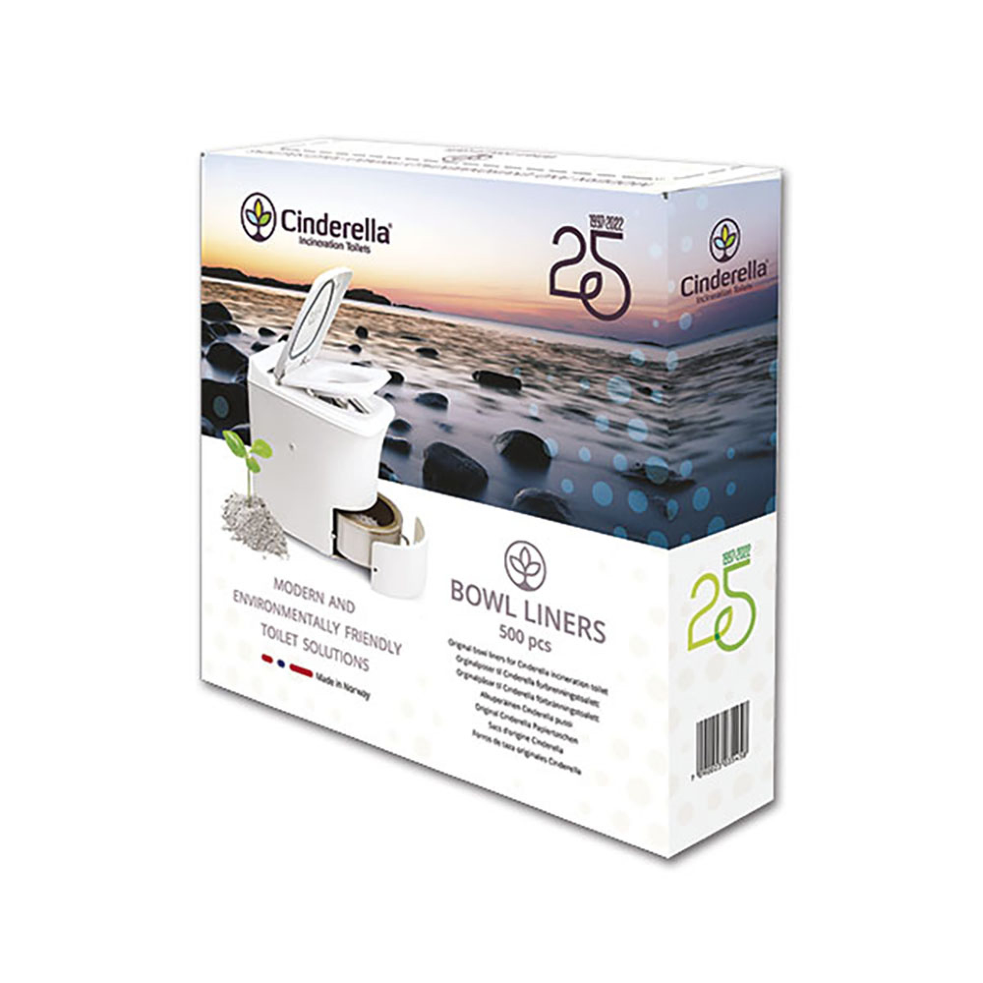 Pack 500 fogli wc Cinderella Comfort 1