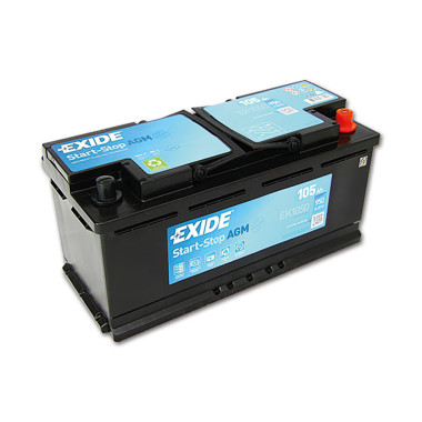 Batteria Exide AGM - 12V / 105 A