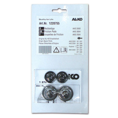 Coppia ferodi lat. AKS3004-2004