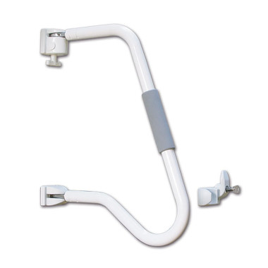 Maniglia di sicurezza Security 46 PRO in alluminio - bianca