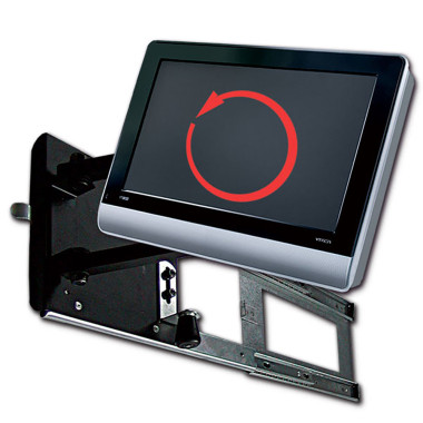 Porta TV LCD laterale estensibile